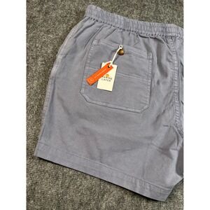 Marine Layer Mens Shorts‎ XL Blue Cotton Blend Drawstring Casual Summer